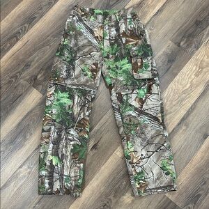 Game Winner, real tree camo cargo pants with zip off legs, front& back pockets